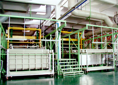 龙门式磷化电镀设备生产线